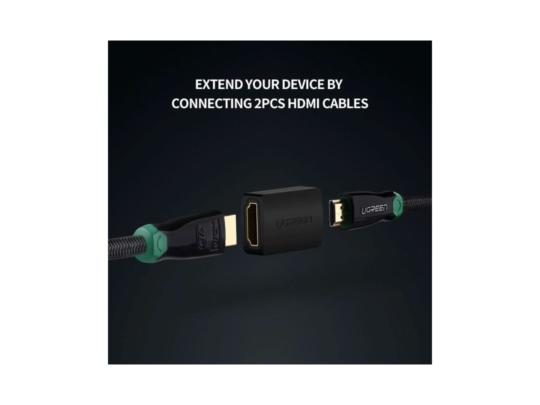 محول HDMI أنثى إلى أنثى من UGreen 20107-20107 محول HDMI أنثى إلى أنثى من UGreen 20107-20107